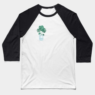 Monstera Deliciosa Baseball T-Shirt